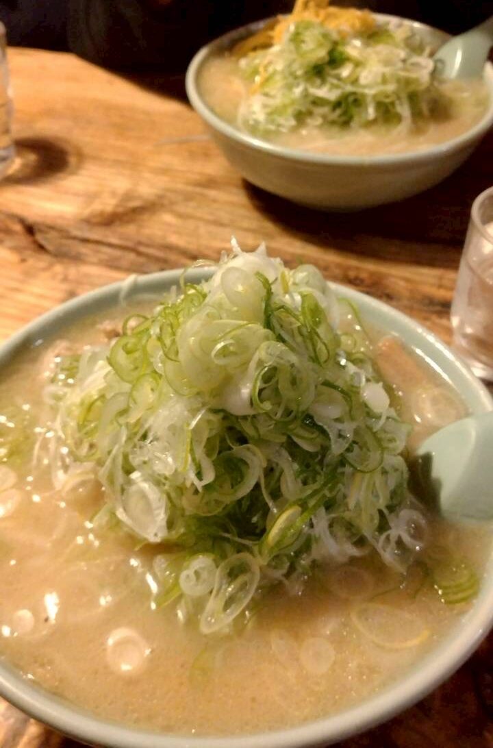 札幌ラーメン　喜楽登　ネギたっぷり味噌ラーメン